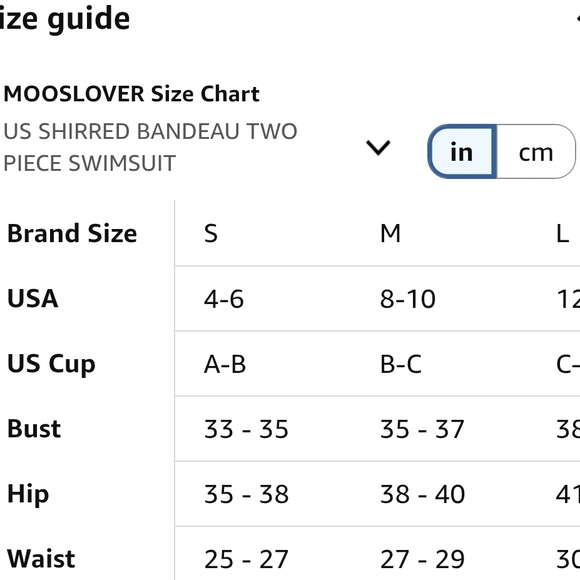 NWT Blue‎ and White Floral Bikini Swim Set - Picture 3 of 3